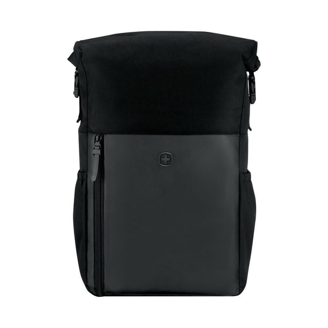 Wenger Urbanone roll-top backpack black front