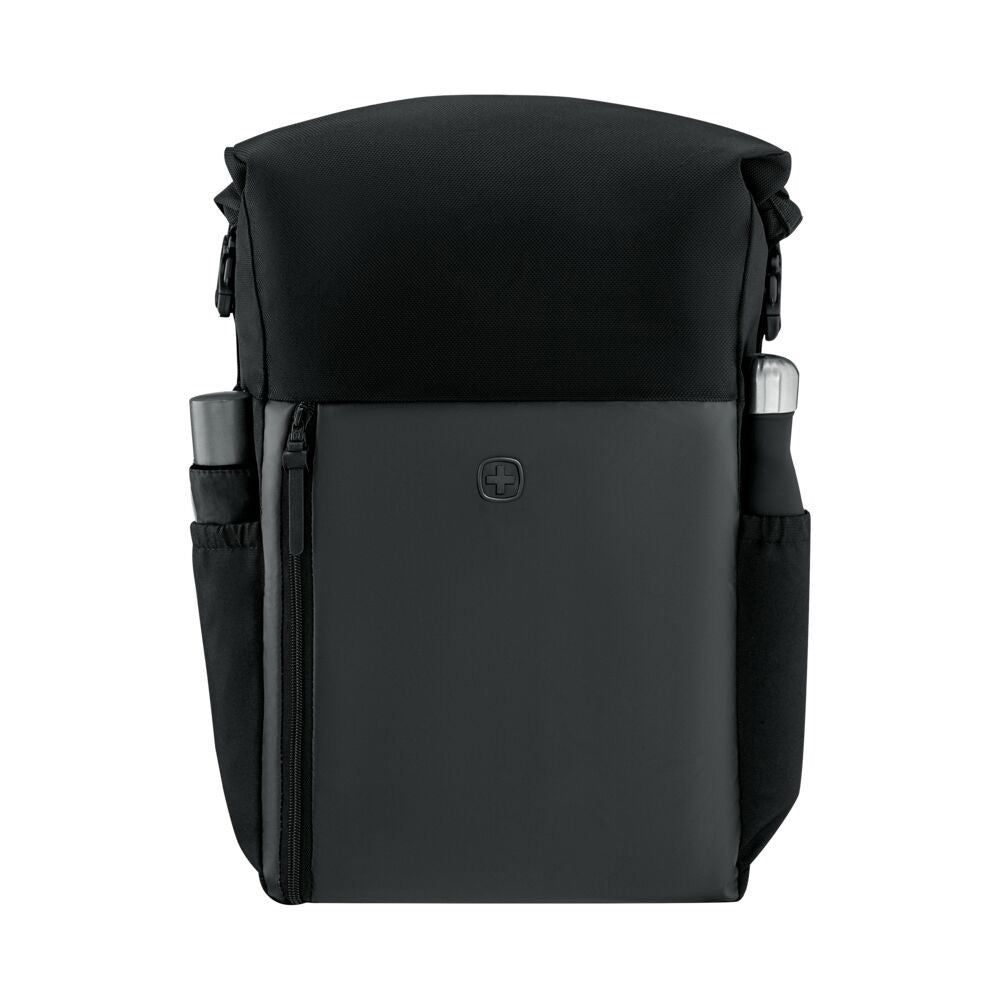 Wenger Urbanone Roll-Top Backpack Black - Image 5
