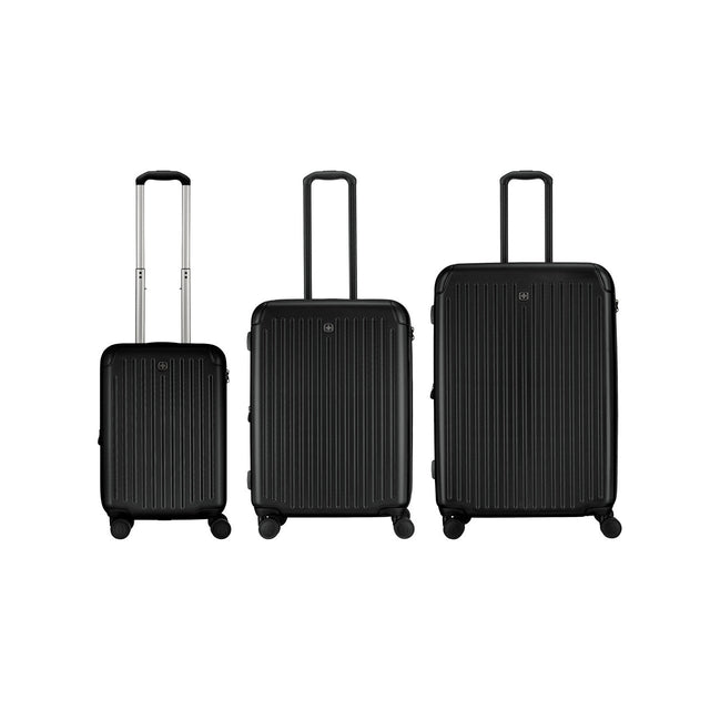 Wenger Flyn Pro Hardside Luggage Set 3-Piece Black