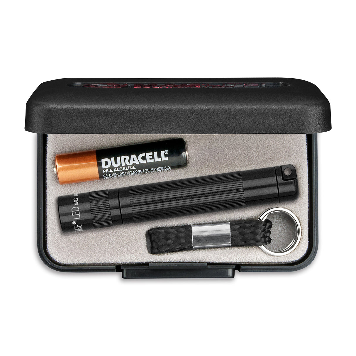 Maglite Solitaire LED Pocket Torch Black AAA Battery Gift Box