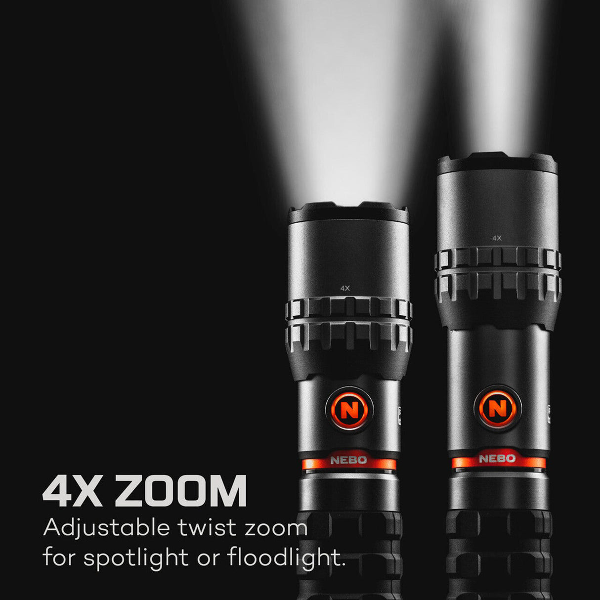 NEBO Slyde King 2000 Lumen Rechargeable Light with Magnetic Base 89513