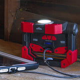 NEBO Rechargeable 2000 Lumen Work Light with Power Bank 89572B
