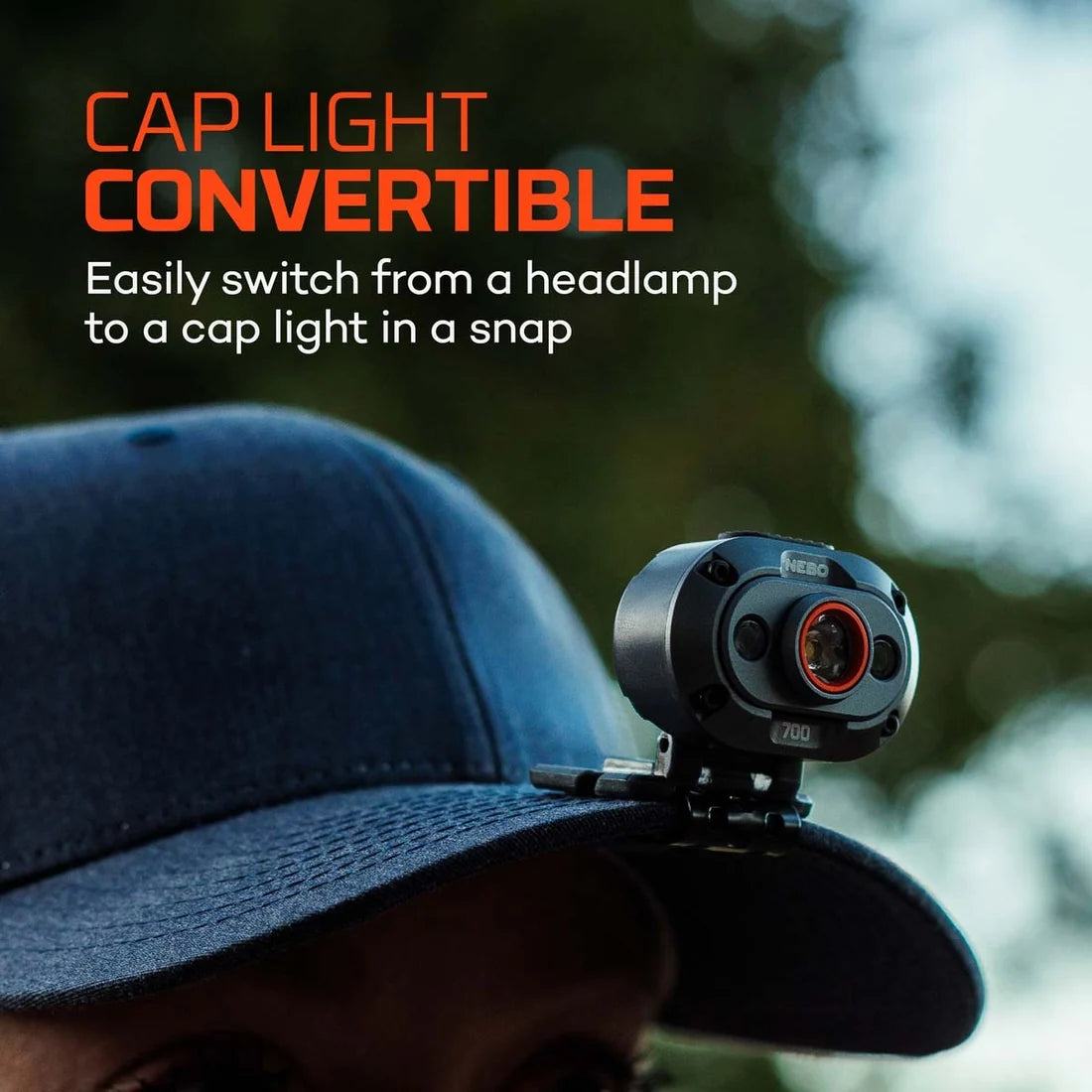 Nebo MYCRO 700 Lumens Rechargeable Headlamp Adjustable Strap 89710