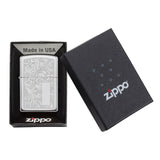Zippo Classic Chrome Windproof Lighter with Polished Finish