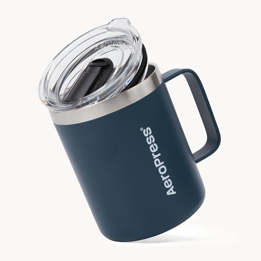 AeroPress Travel Coffee Mug Blue