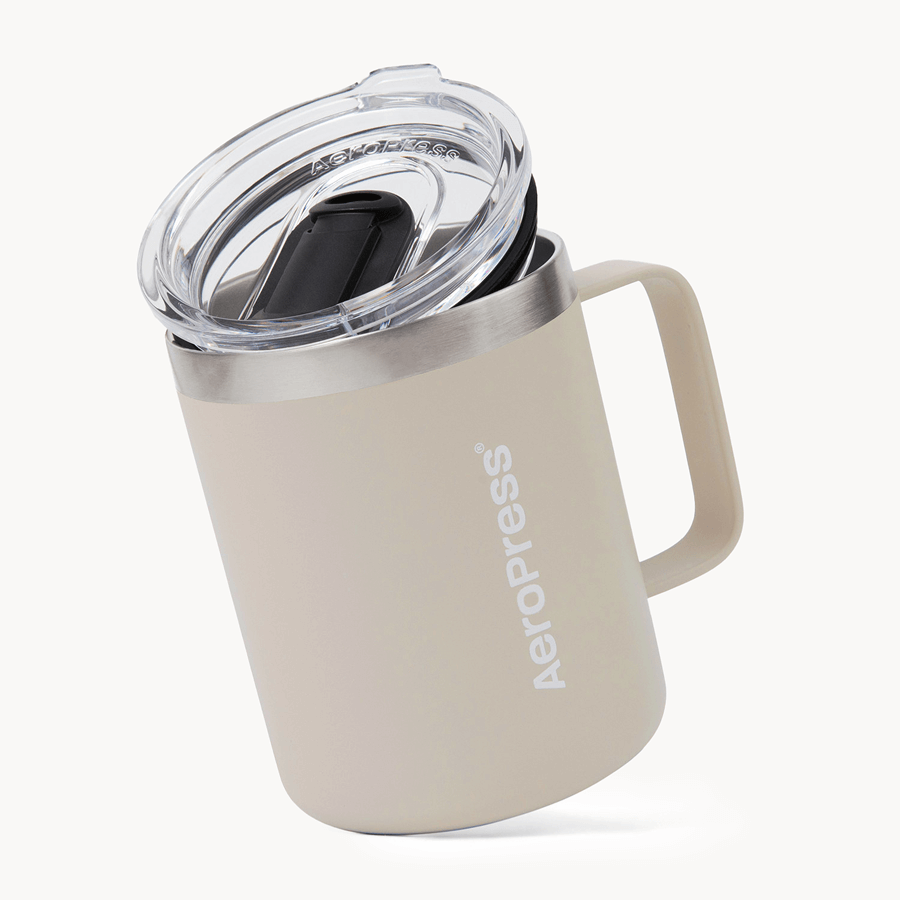 AeroPress Travel Coffee Mug Cream