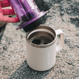 AeroPress Travel Coffee Mug Cream
