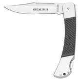 Excalibur Outdoor Clip Point Knife 9cm Blade