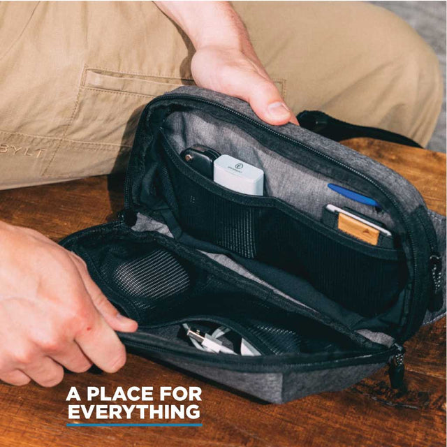 Nomatic Navigator Lite Sling 1L Grey, detail view 6