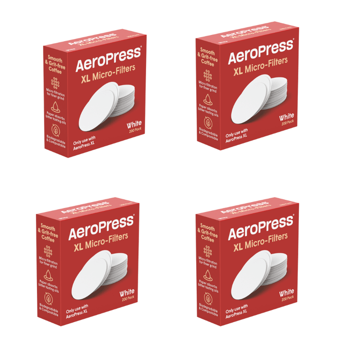 AeroPress XL Biodegradable Coffee Filters Eco Friendly 200 Pack