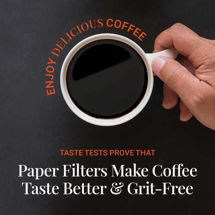 AeroPress XL Natural Paper Coffee Filters 200 Pack