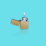 Zippo Classic Street Brass Windproof Lighter 48267 — view 2