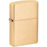 Zippo Armor Brushed Brass Windproof Lighter 168