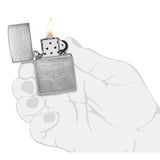 Zippo Armor Brushed Chrome Windproof Lighter 162 — view 3