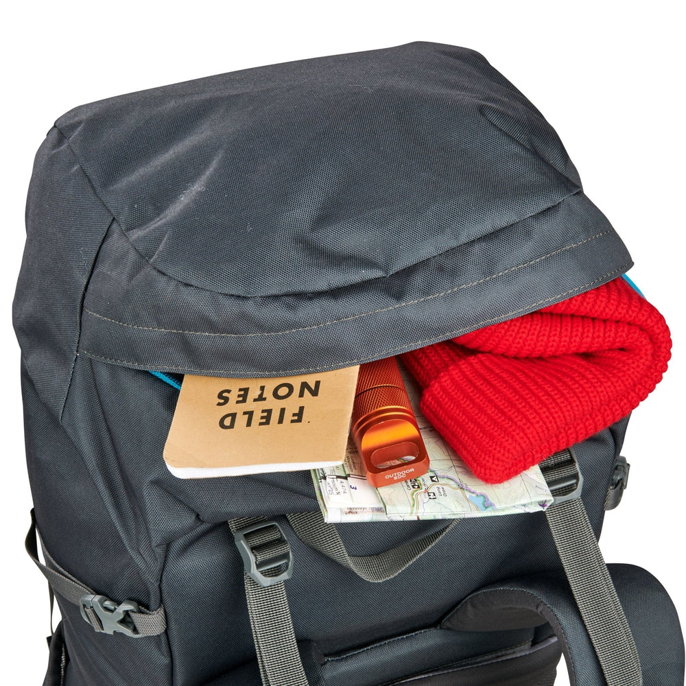 Asher 65l Backpack - Beluga/Stormy Blue