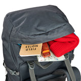 Asher 65l Backpack - Beluga/Stormy Blue