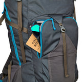 Asher 85l Backpack - Beluga/Stormy Blue