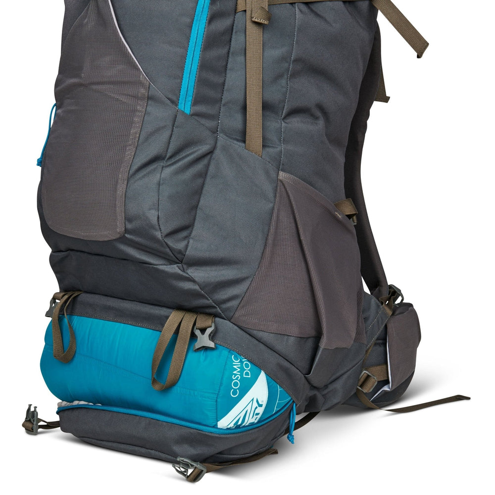 Asher 85l Backpack - Beluga/Stormy Blue