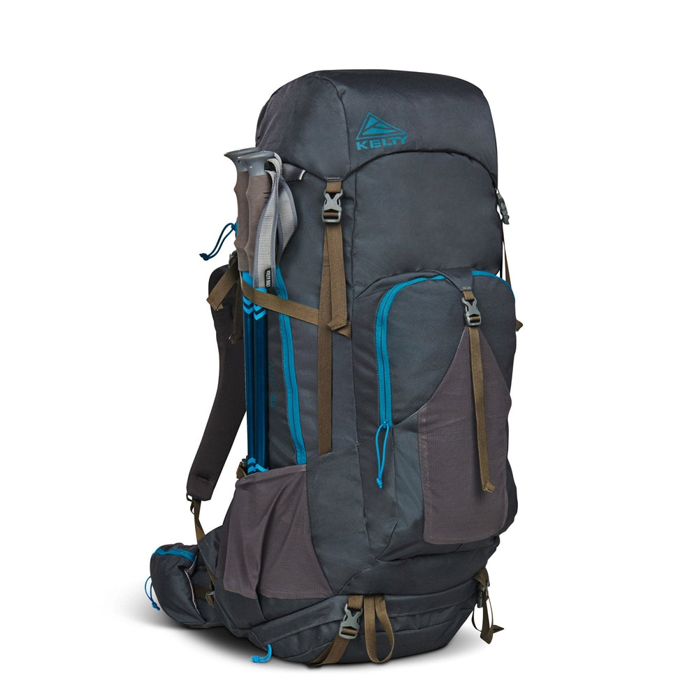 Asher 85l Backpack - Beluga/Stormy Blue
