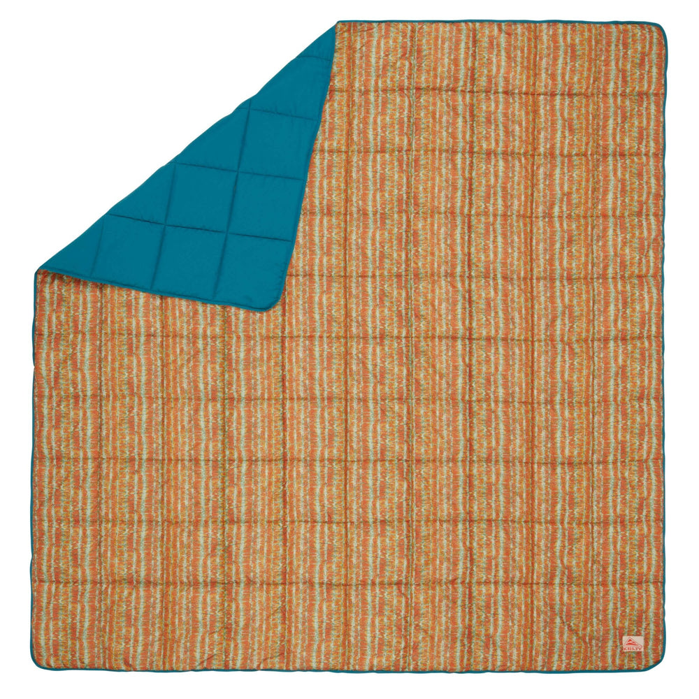 Biggie Blanket - Stormy Blue/Melted Stripes