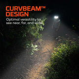 NEBO Curv 600 Lumen USB C Rechargeable Headlamp with Adjustable