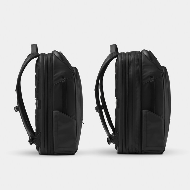 Travel Pack 14L shown expanded next to collapsed