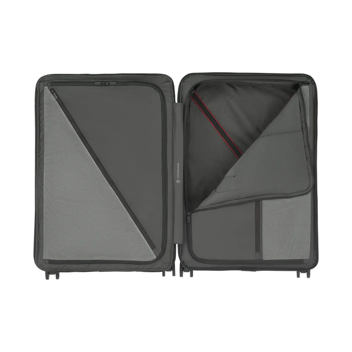 Airox Advanced Large opened, showing compartments and straps