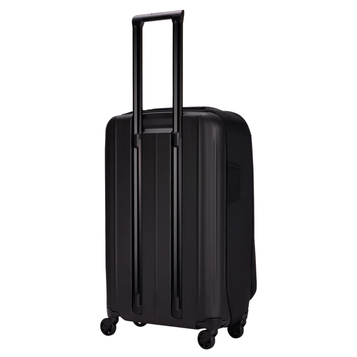 Back of the Thule Subterra 2 spinner, showing the moulded back panel