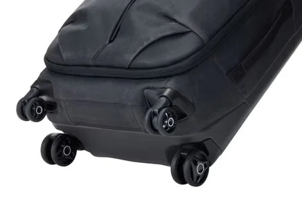 Close-up of the Thule Aion carry-on spinner wheels