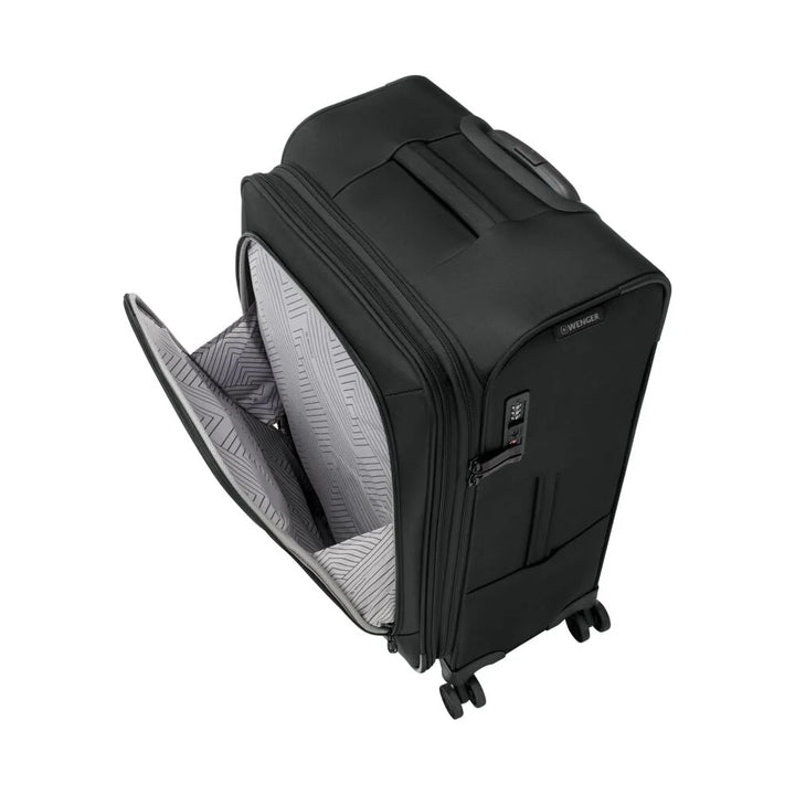 Wenger Checklite case with the front pocket open
