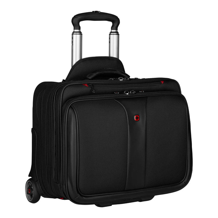 Wenger Patriot wheeled case with the laptop slimcase attached