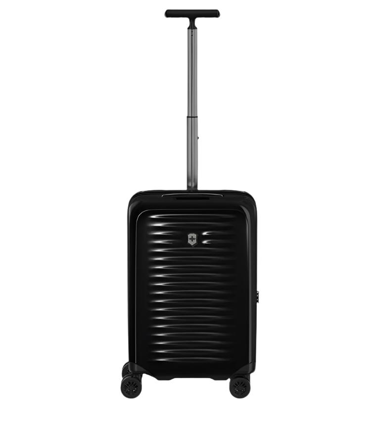 Victorinox Airox Lightweight Black Carry On Suitcase Spinner