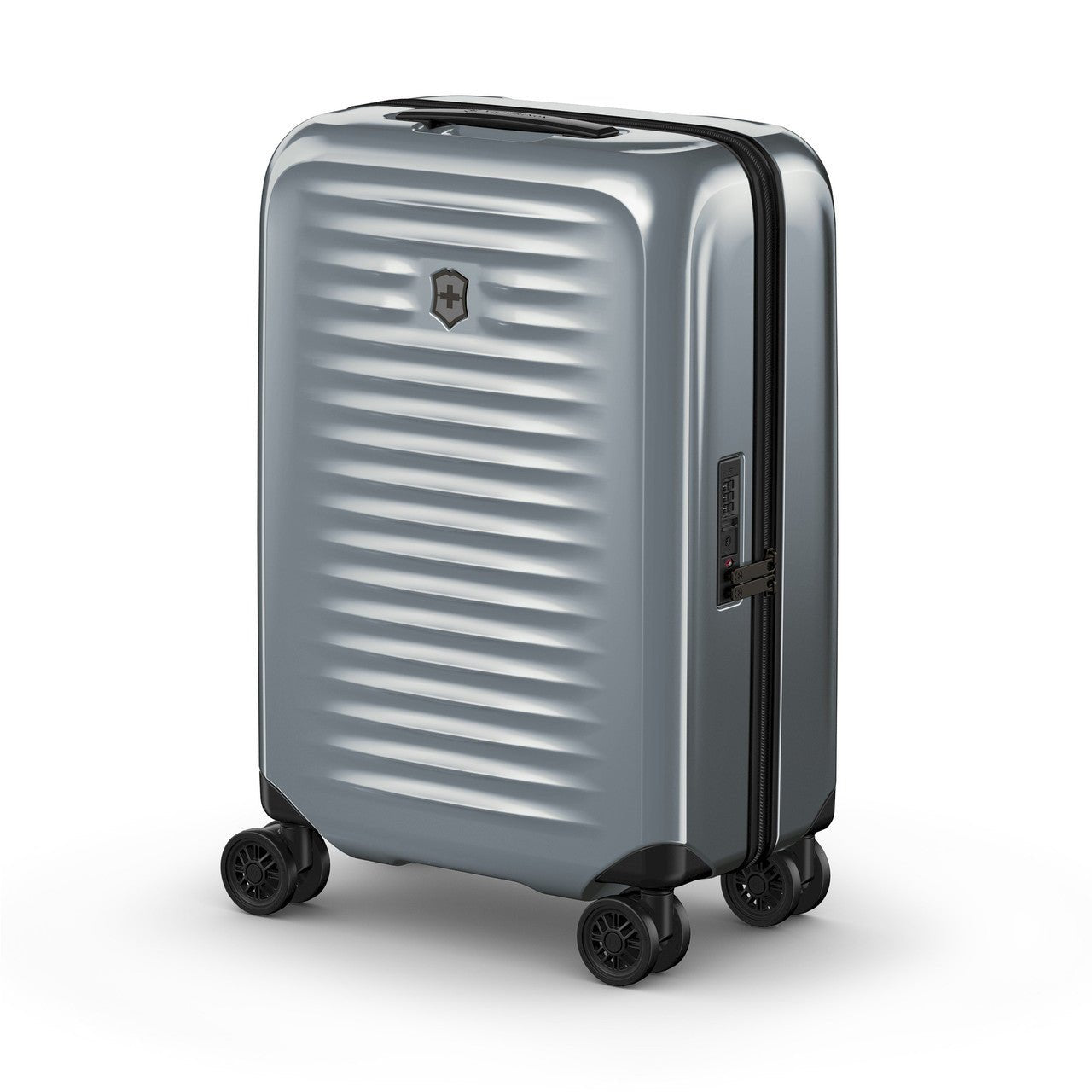 Victorinox Airox Silver Lightweight Hardside Carry On Luggage
