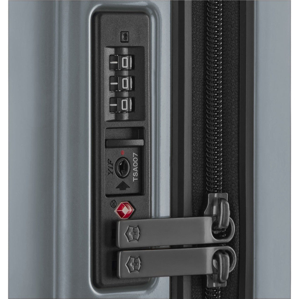 Victorinox Airox Silver Lightweight Hardside Carry On Luggage