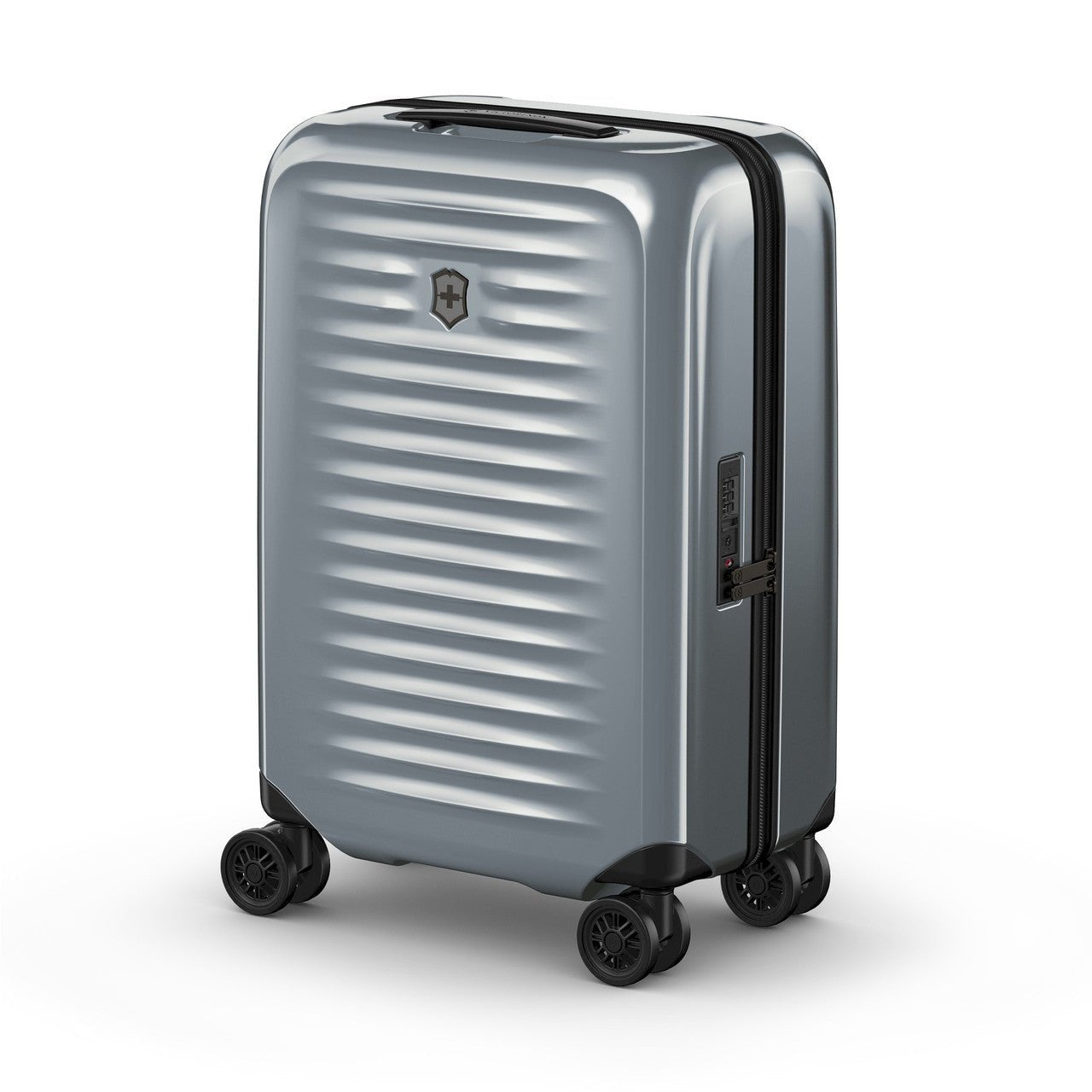 Victorinox Airox Silver Lightweight Hardside Carry On Luggage