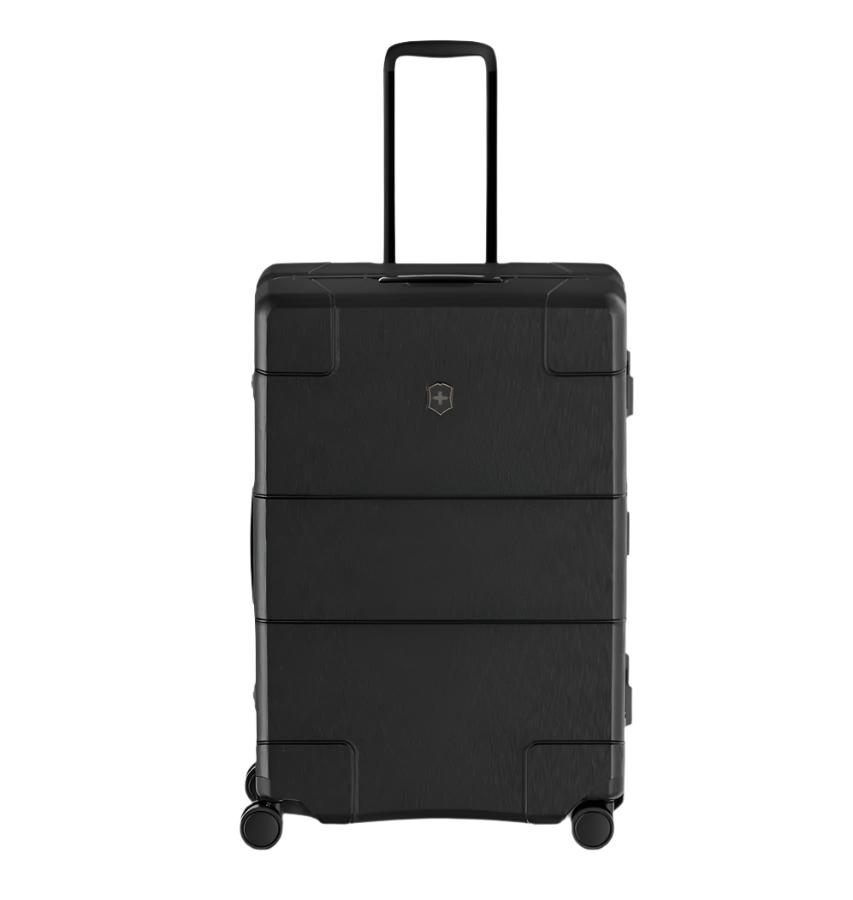 Victorinox Lexicon Black Aluminum Frame Suitcase 96L TSA