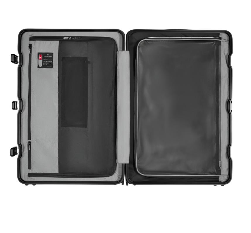 Victorinox Lexicon Black Aluminum Frame Suitcase 96L TSA