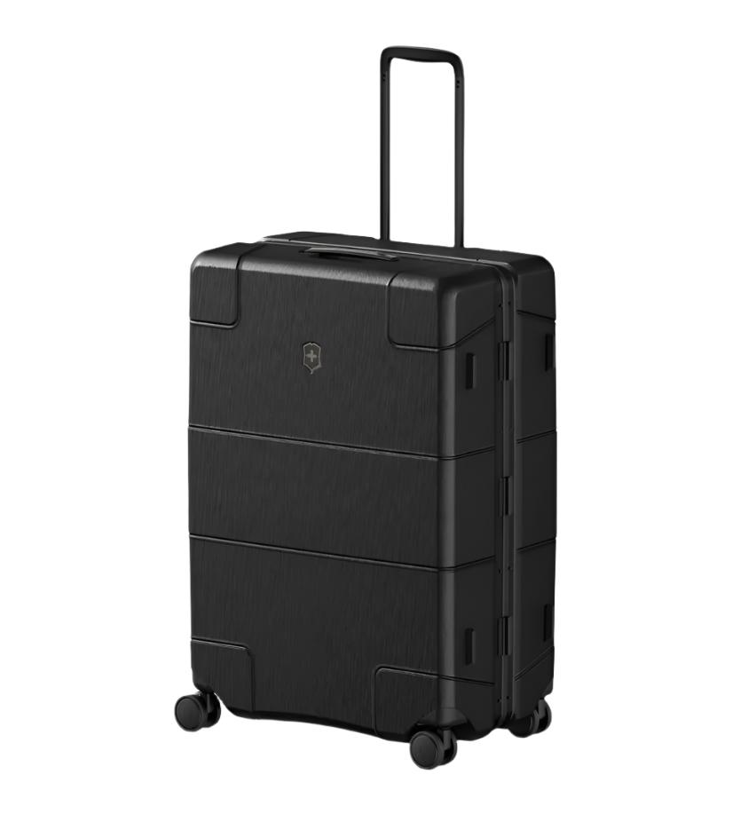 Victorinox Lexicon Black Aluminum Frame Suitcase 96L TSA