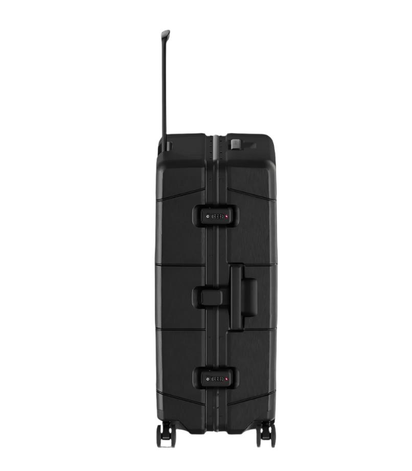 Victorinox Lexicon Black Aluminum Frame Suitcase 96L TSA