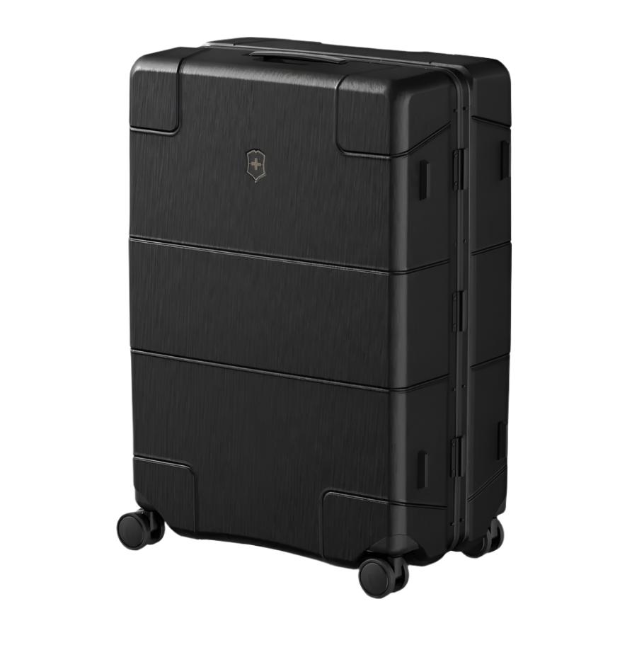 Victorinox Lexicon Black Aluminum Frame Suitcase 96L TSA