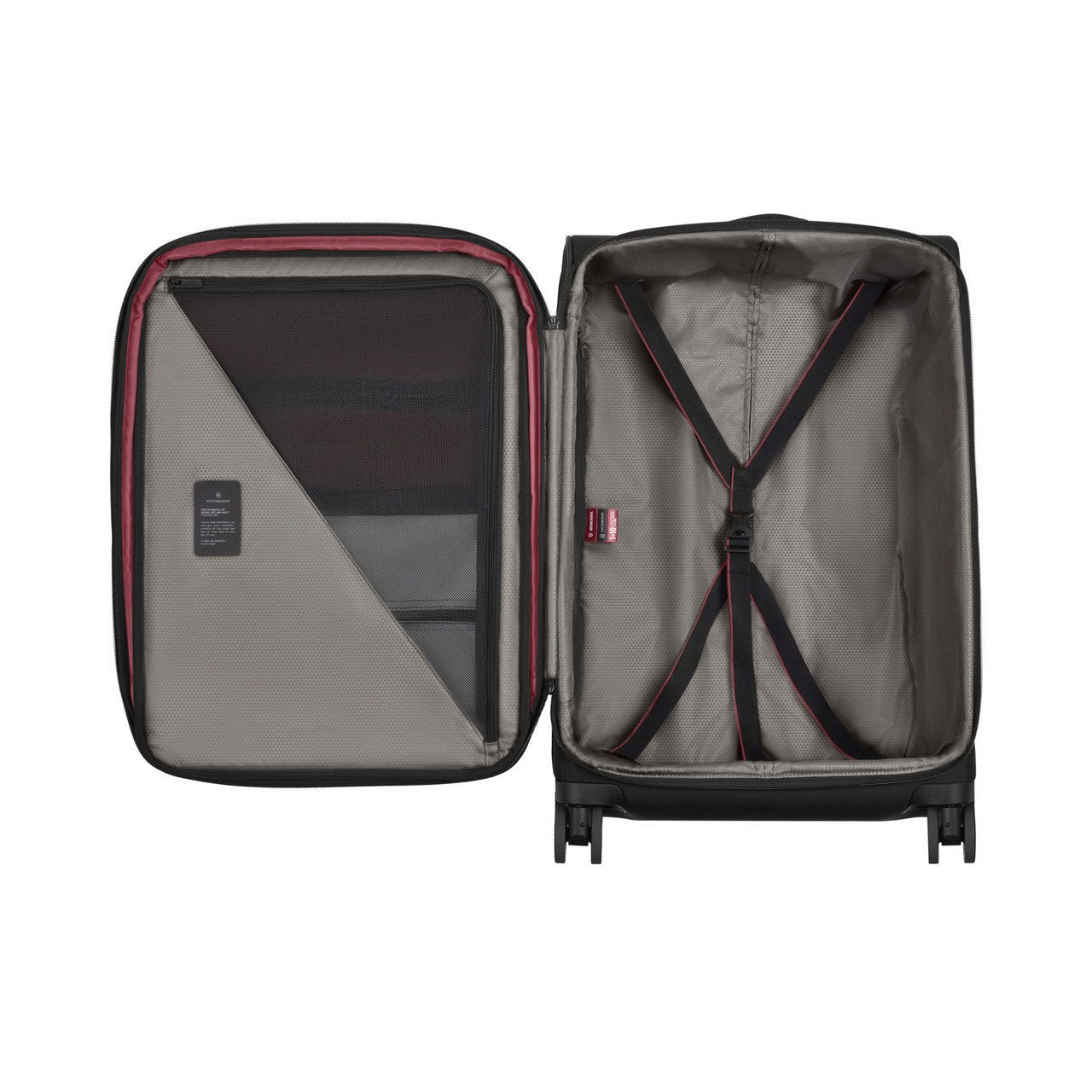 Victorinox Recycled PET Medium Travel Case Black Spinner