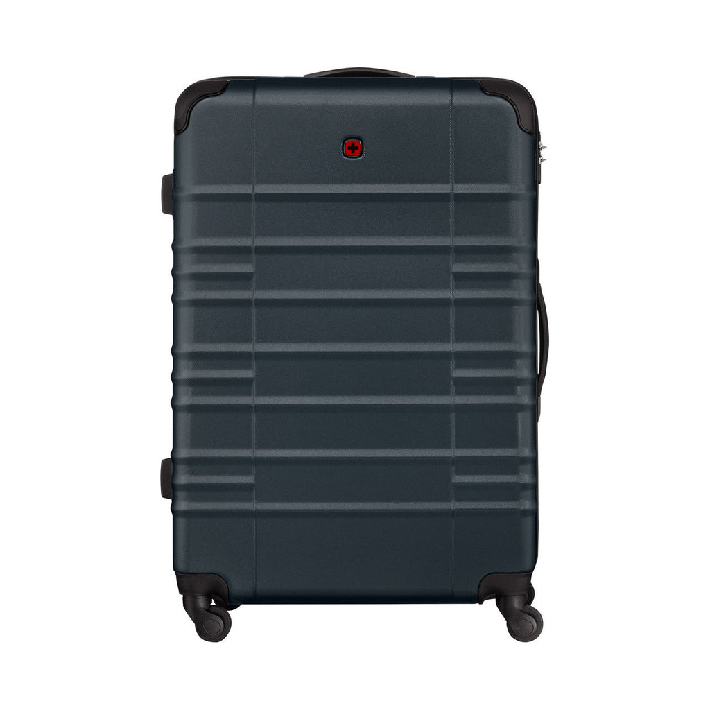 Wenger Amplar Large Hardside Suitcase Navy Blue Luggage