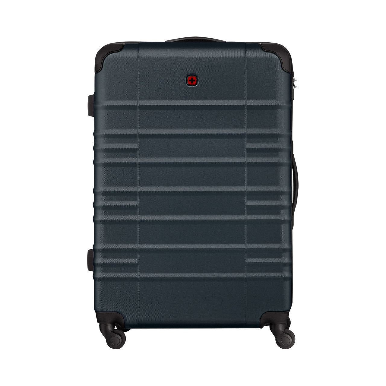 Wenger Amplar Large Hardside Suitcase Navy Blue Luggage