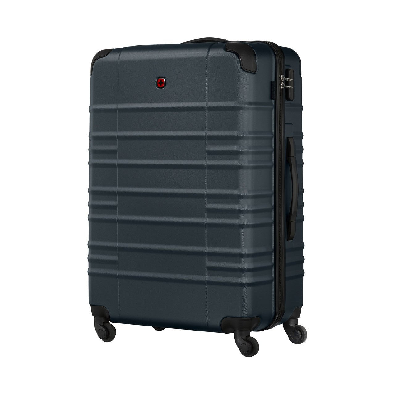 Wenger Amplar Large Hardside Suitcase Navy Blue Luggage