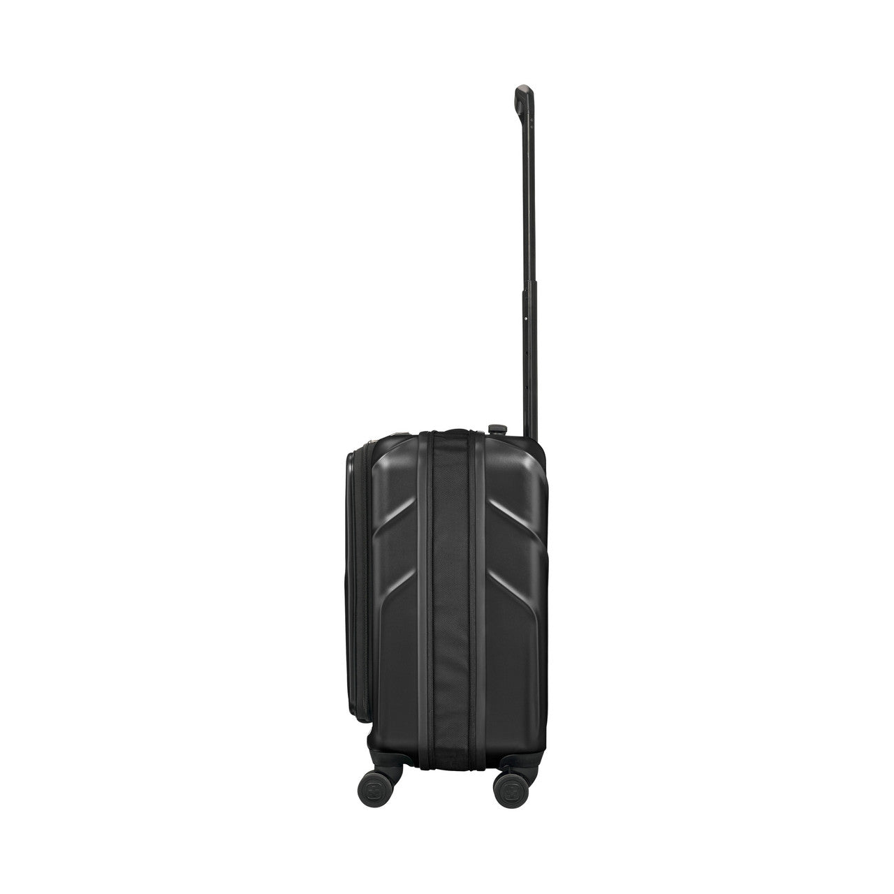 Wenger Amplix Hardside Carry-on Luggage with USB Ports Black