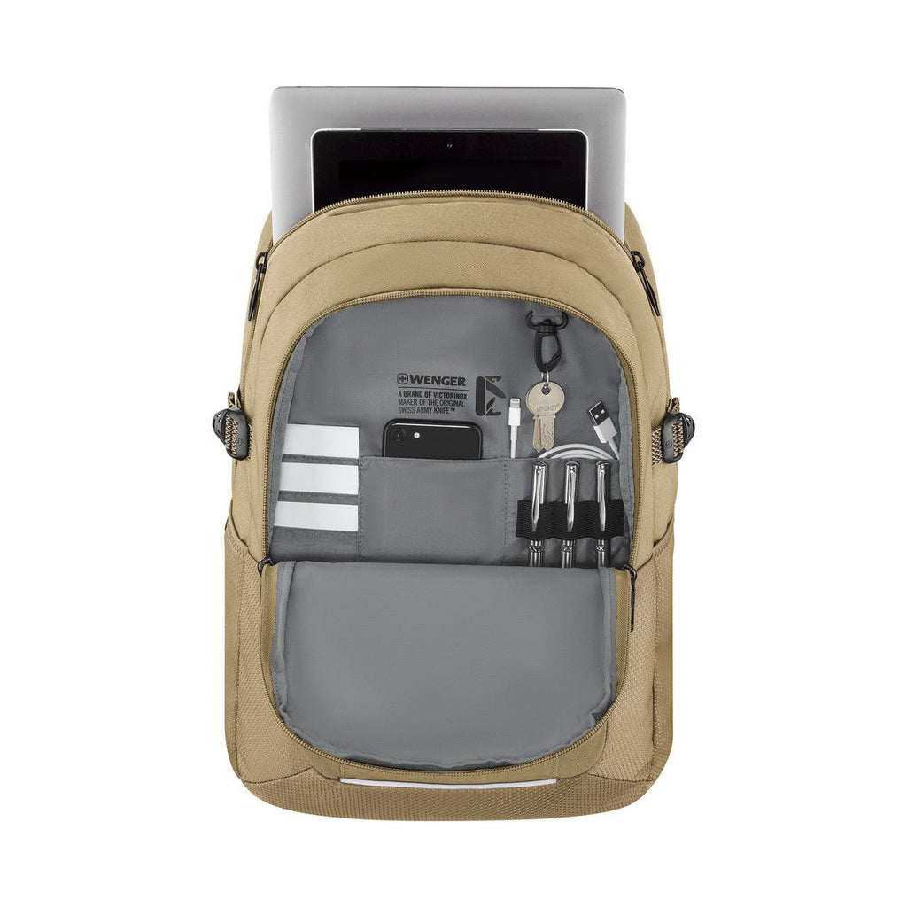 Wenger Eco Ryde 16 Inch Laptop Backpack Beige 24L