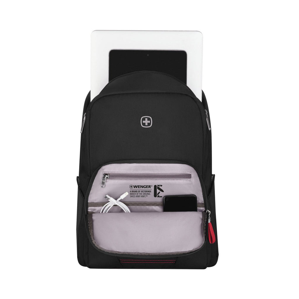 Wenger Motion Everyday Laptop Backpack Black 15.6 Inch
