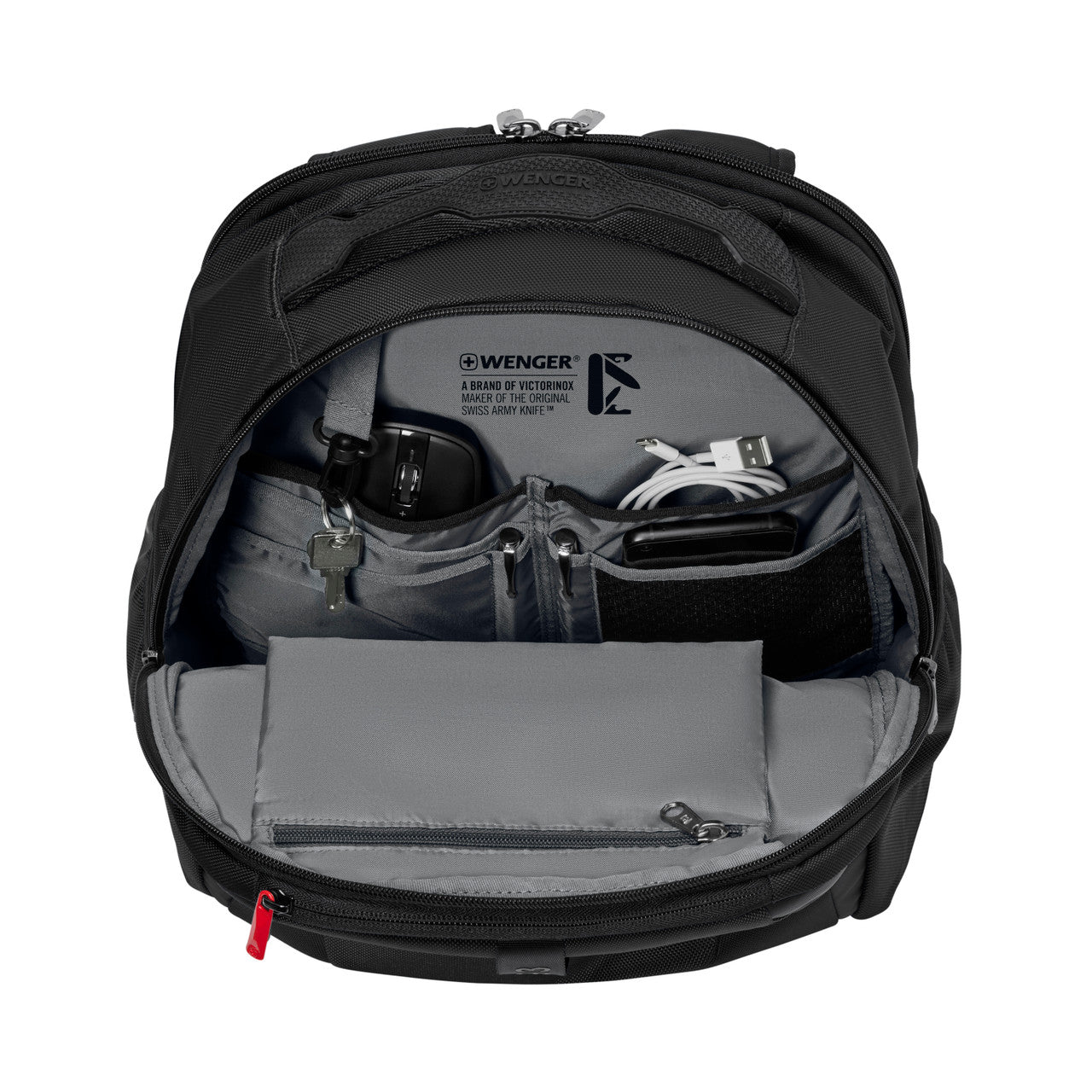 Wenger Sustainable Black Laptop Backpack for Professionals 15.6 Inch