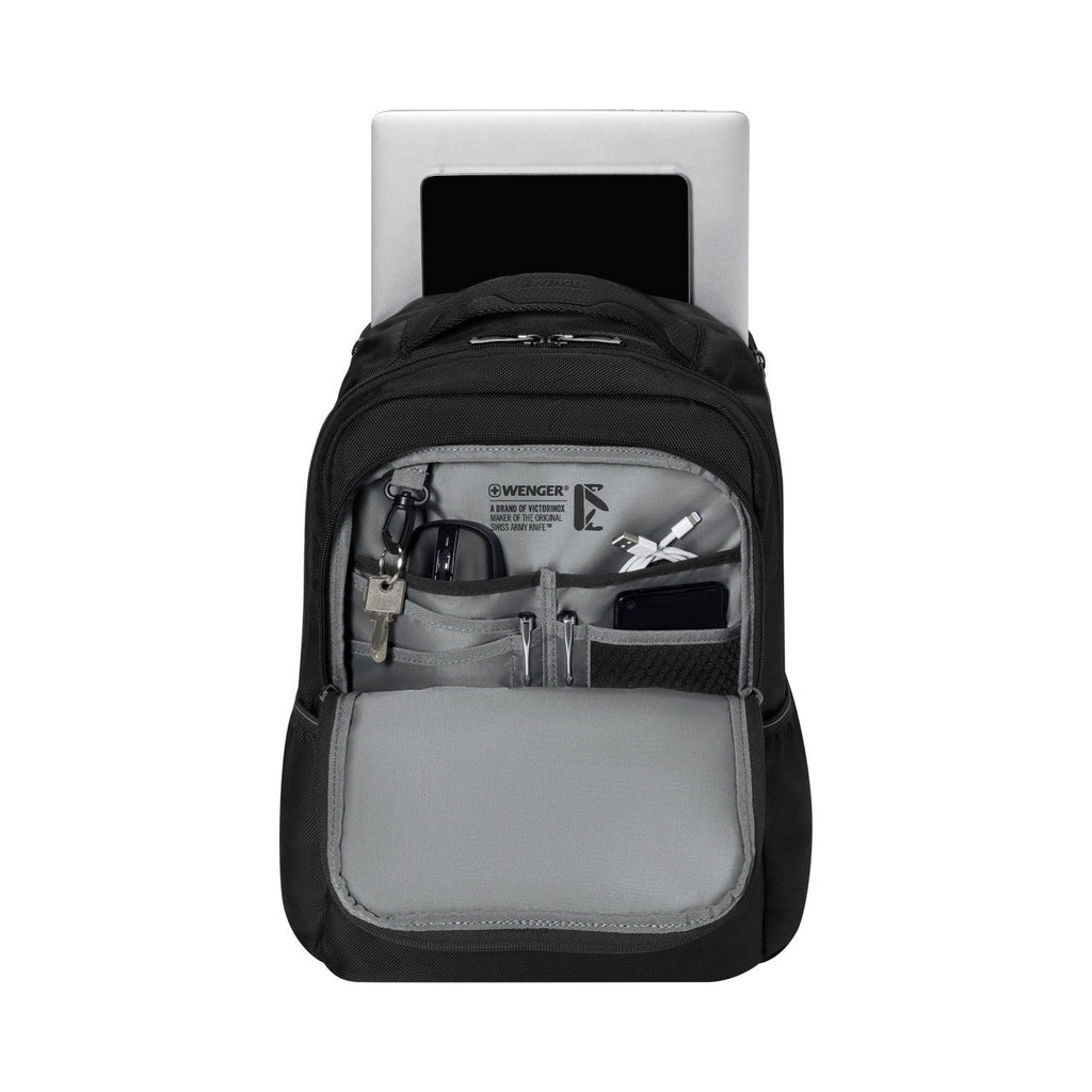 Wenger Sustainable 16 Inch Laptop Backpack With Trolley Strap